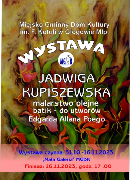 PLAKAT_WYST_JADWIGA_KUPISZEWSKA